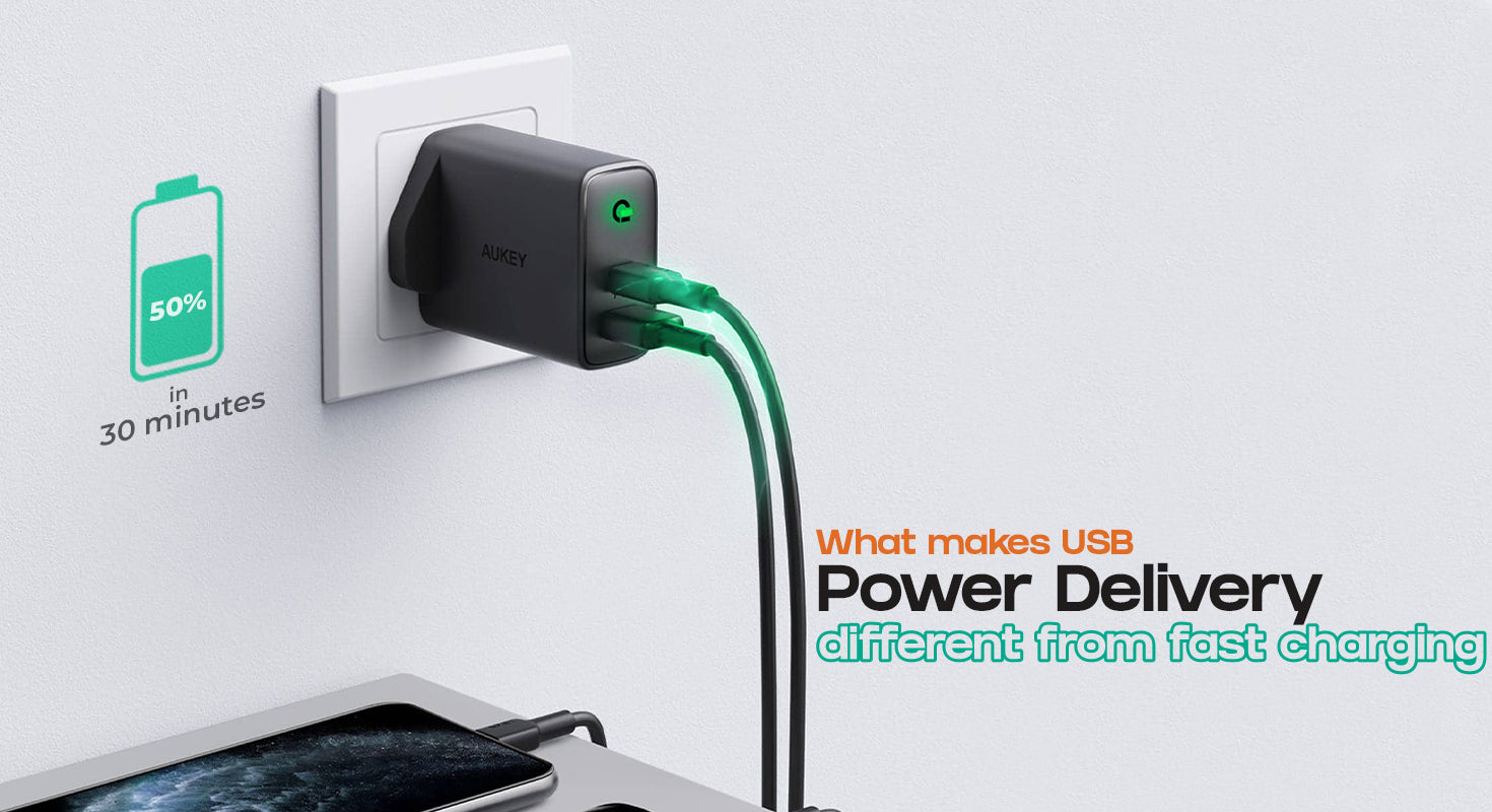 Aukey What Makes USB PD So Different from Other Types of Fast 