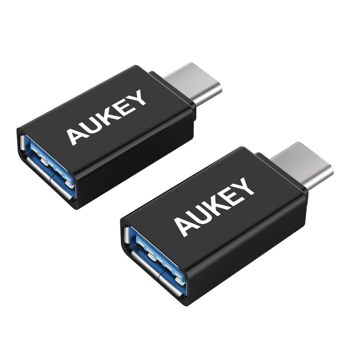 Aukey CB A1 USB 3.0 A to C Adapter 2 Pack