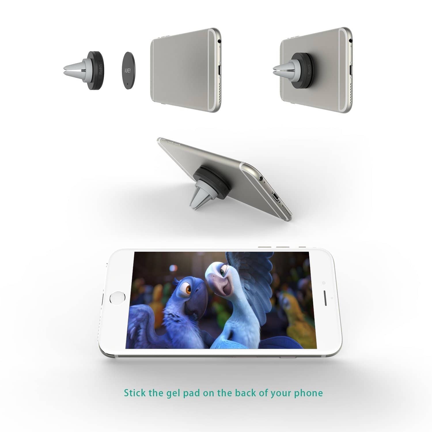 Aukey car phone holder online