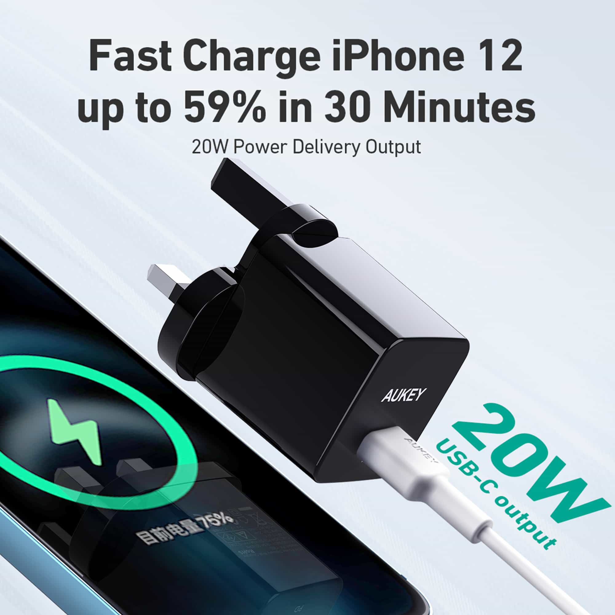 PA-Y20S Minima 20W PD USB C Charger